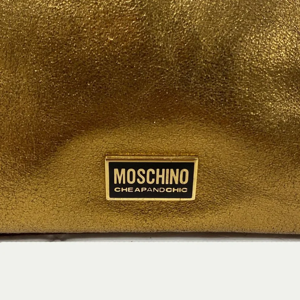 Moschino Cheap & Chic Leather Wristlet